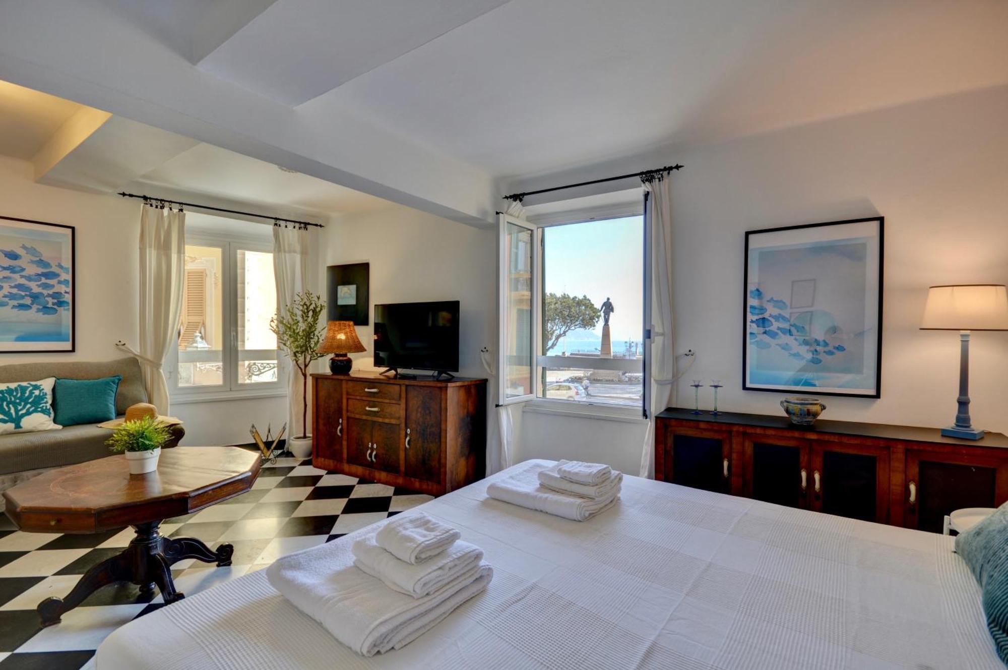 Ferienwohnung Balcony Sea View Santa Margherita Ligure Exterior foto